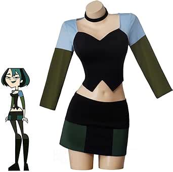 RocailleCos Total Drama Island Gwen Cosplay Costume Crop。